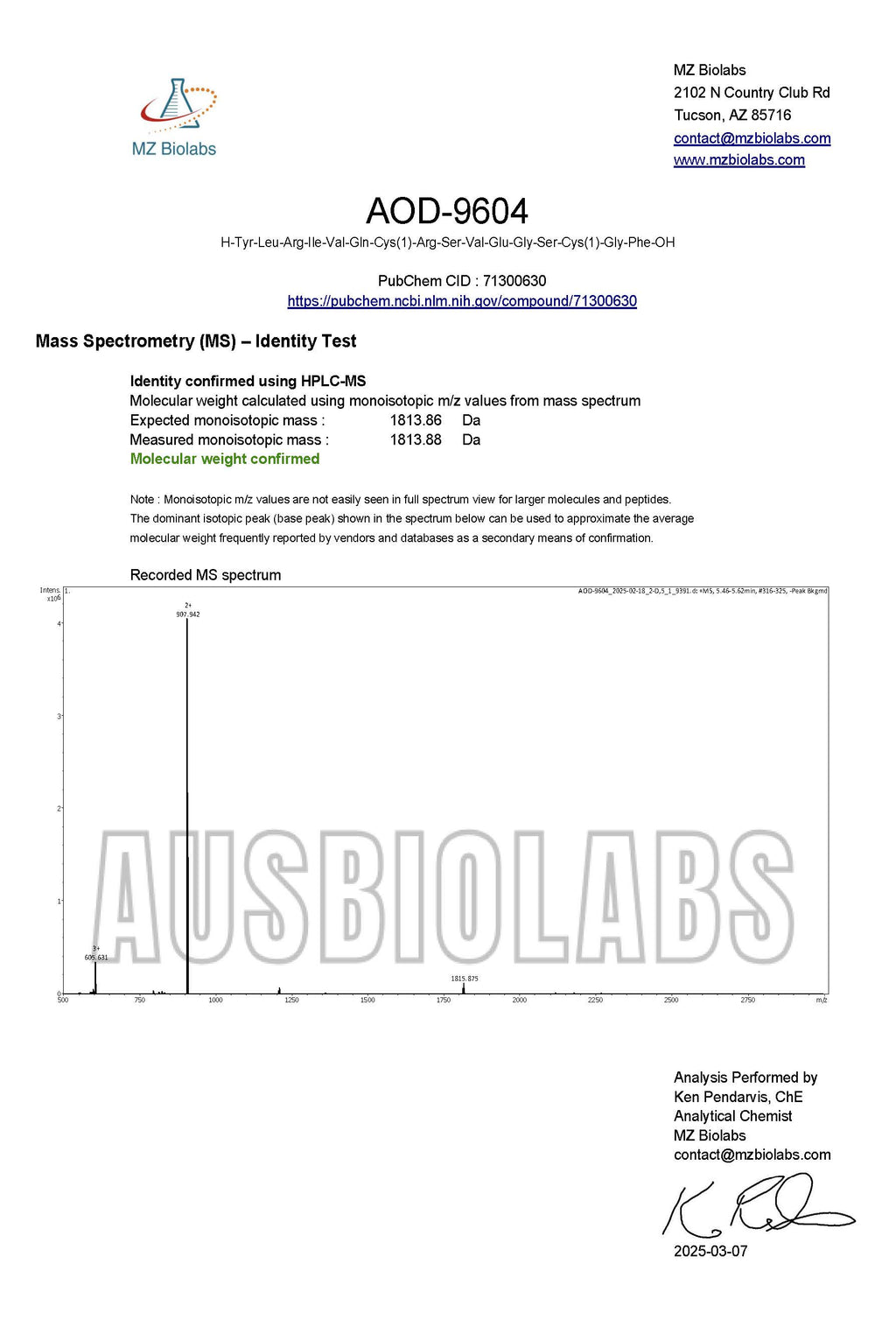 AOD-9604 5mg