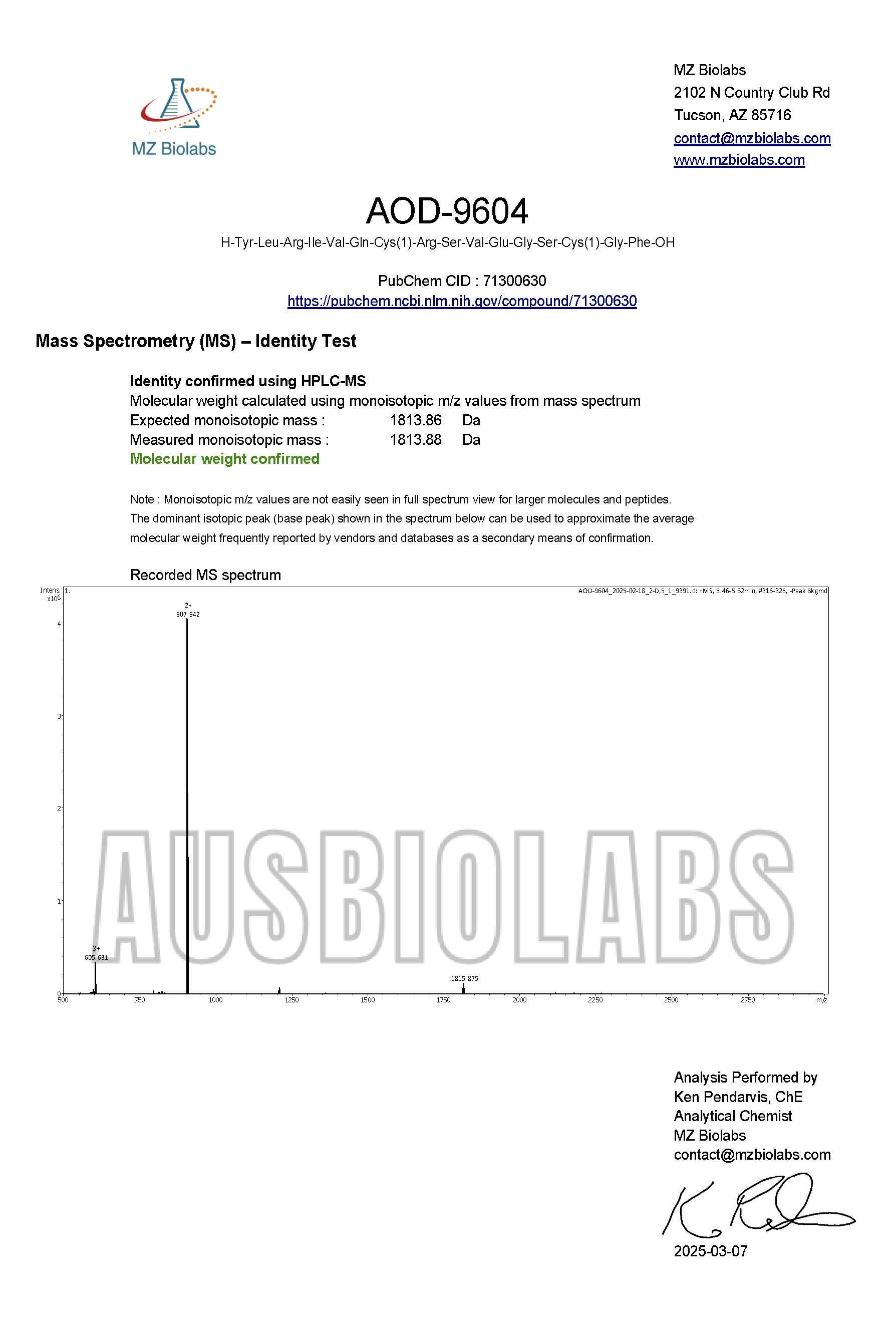 AOD-9604 5mg